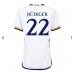 Real Madrid Antonio Rudiger #22 Hjemmedrakt Dame 2023-24 Korte ermer